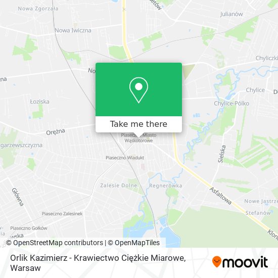 Orlik Kazimierz - Krawiectwo Ciężkie Miarowe map