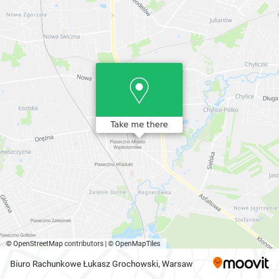 Biuro Rachunkowe Łukasz Grochowski map