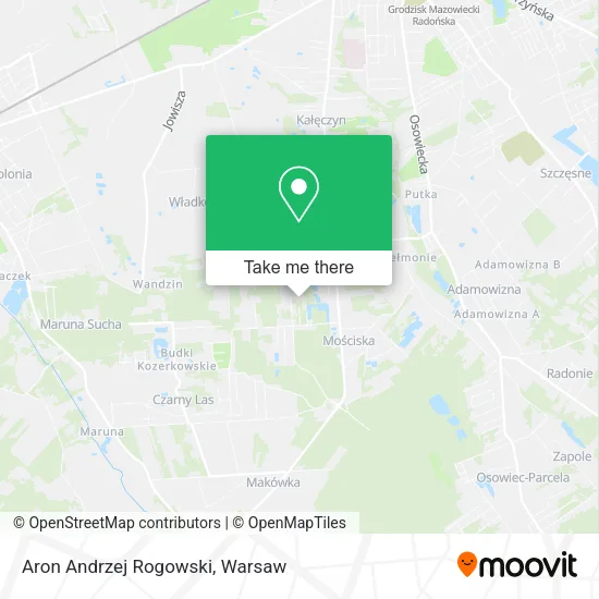 Aron Andrzej Rogowski map