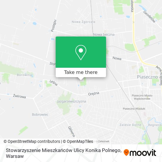 Stowarzyszenie Mieszkańców Ulicy Konika Polnego map