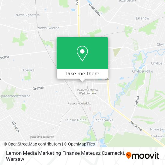 Lemon Media Marketing Finanse Mateusz Czarnecki map