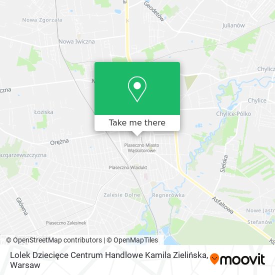 Lolek Dziecięce Centrum Handlowe Kamila Zielińska map