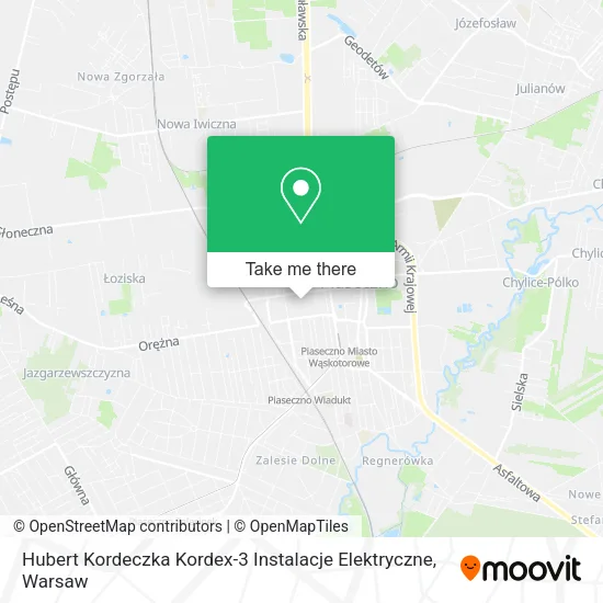 Hubert Kordeczka Kordex-3 Instalacje Elektryczne map