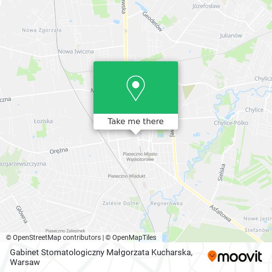 Gabinet Stomatologiczny Małgorzata Kucharska map