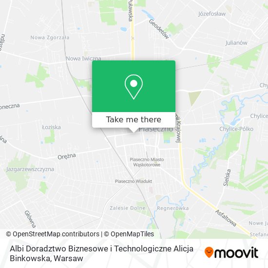 Albi Doradztwo Biznesowe i Technologiczne Alicja Binkowska map