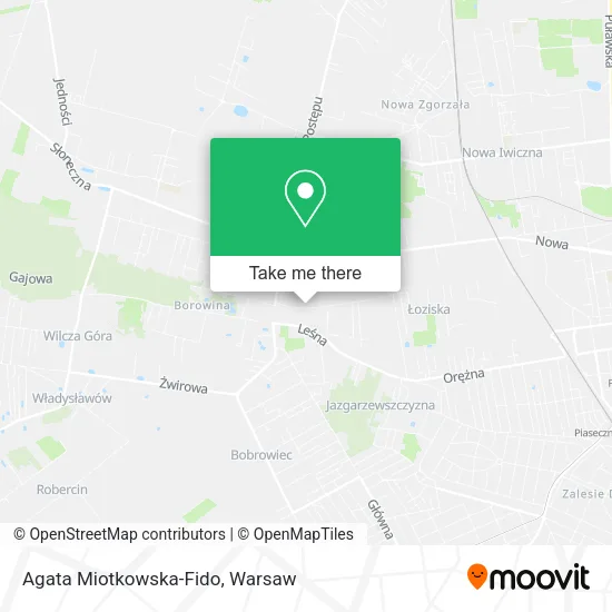 Agata Miotkowska-Fido map