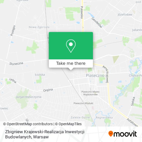 Zbigniew Krajewski-Realizacja Inwestycji Budowlanych map