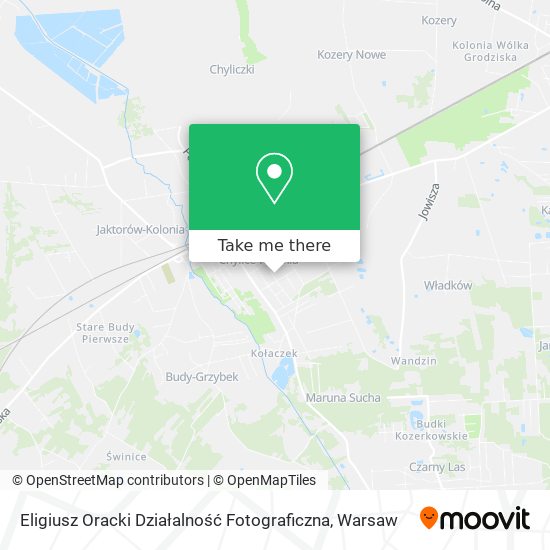 Eligiusz Oracki Działalność Fotograficzna map