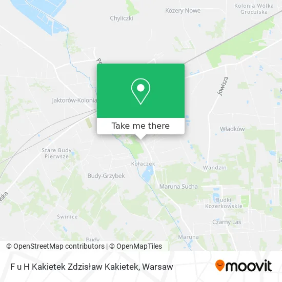 Карта F u H Kakietek Zdzisław Kakietek