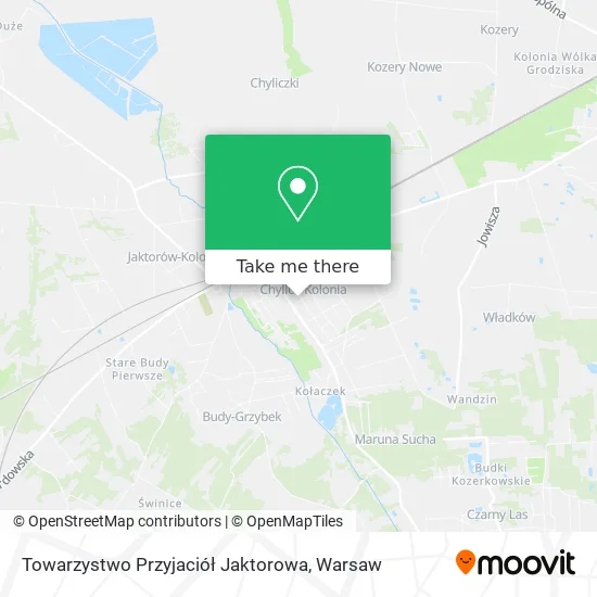 Карта Towarzystwo Przyjaciół Jaktorowa