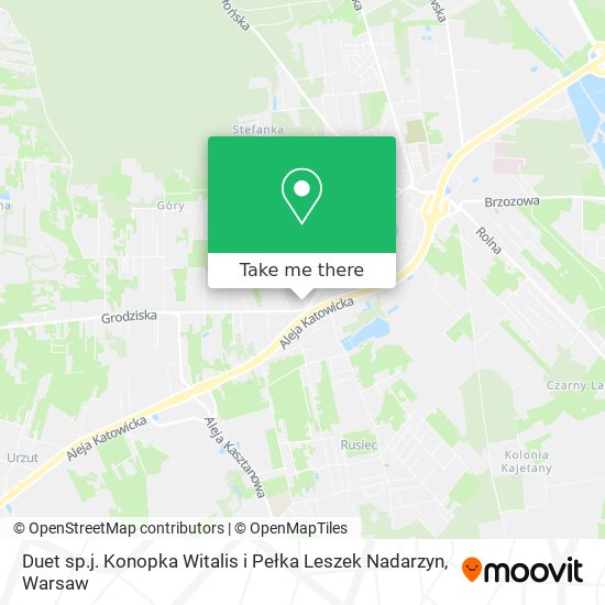 Duet sp.j. Konopka Witalis i Pełka Leszek Nadarzyn map