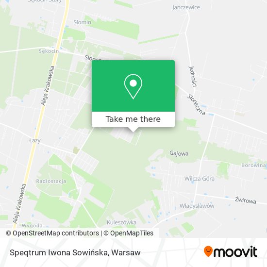 Speqtrum Iwona Sowińska map