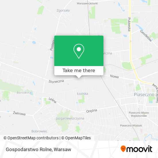 Gospodarstwo Rolne map