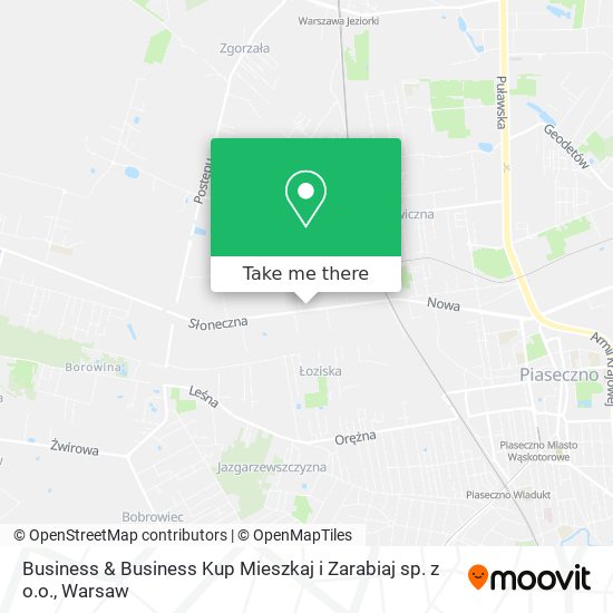 Business & Business Kup Mieszkaj i Zarabiaj sp. z o.o. map