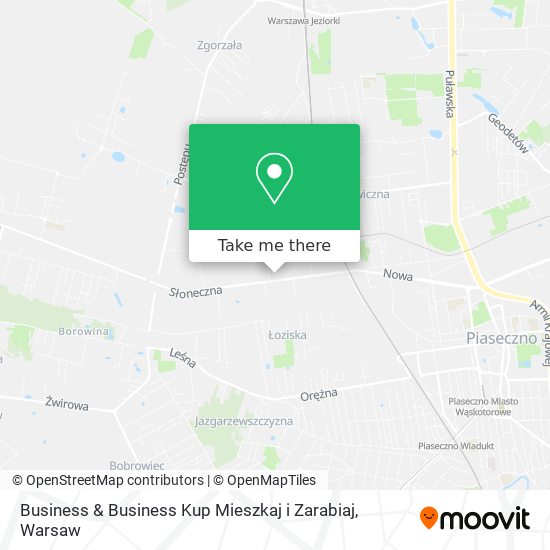 Business & Business Kup Mieszkaj i Zarabiaj map