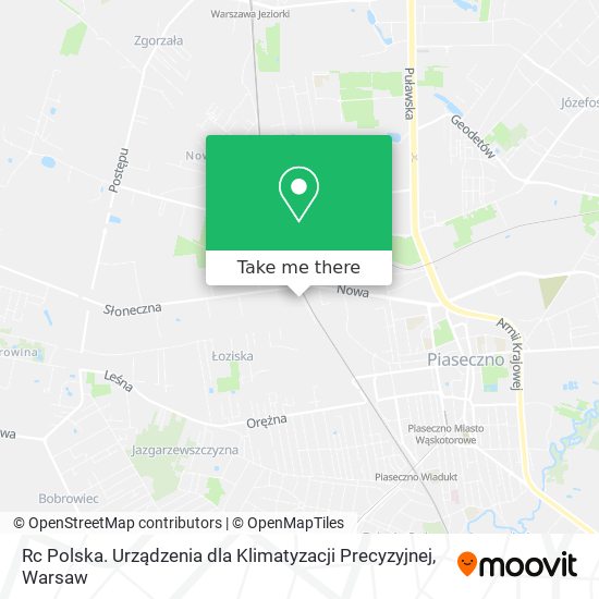 Rc Polska. Urządzenia dla Klimatyzacji Precyzyjnej map