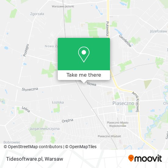 Tidesoftware.pl map