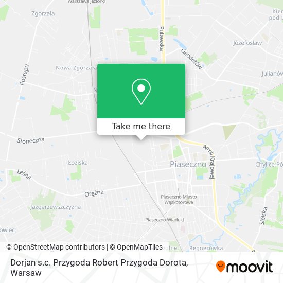 Dorjan s.c. Przygoda Robert Przygoda Dorota map