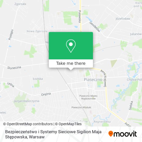 Bezpieczeństwo i Systemy Sieciowe Sigilion Maja Stępowska map