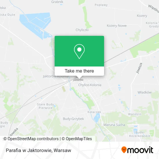 Карта Parafia w Jaktorowie