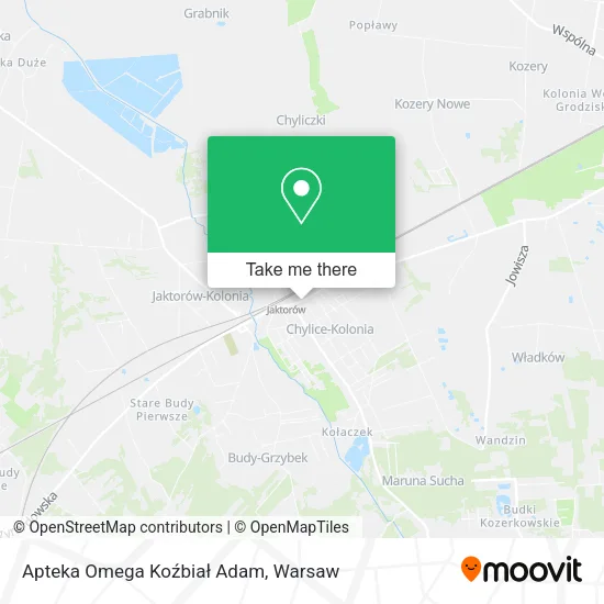 Карта Apteka Omega Koźbiał Adam