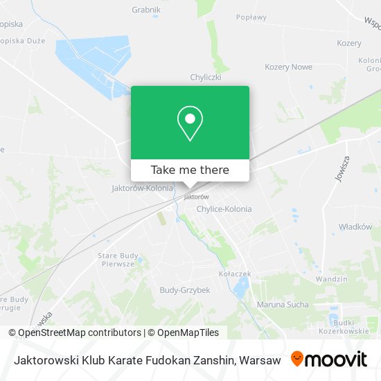 Jaktorowski Klub Karate Fudokan Zanshin map