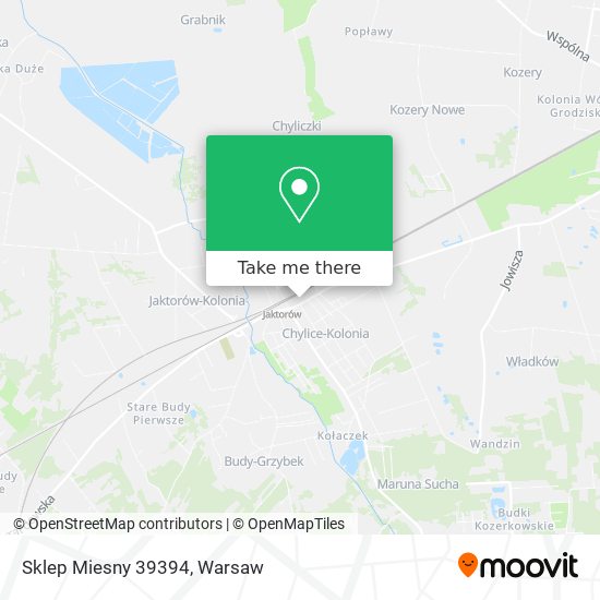 Sklep Miesny 39394 map