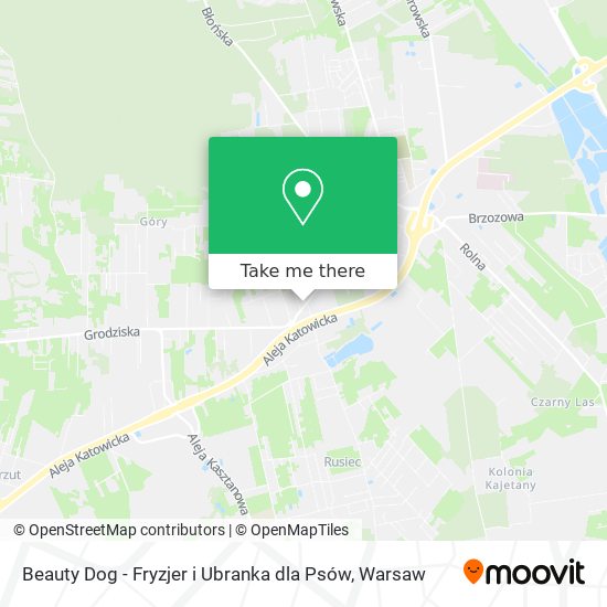 Beauty Dog - Fryzjer i Ubranka dla Psów map