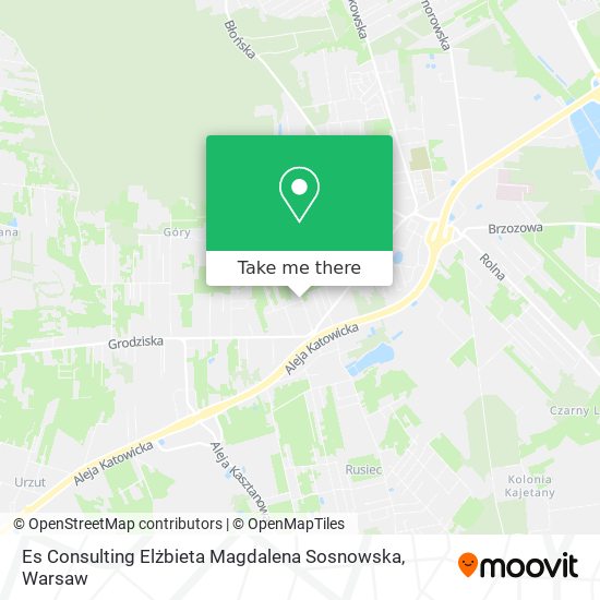 Es Consulting Elżbieta Magdalena Sosnowska map