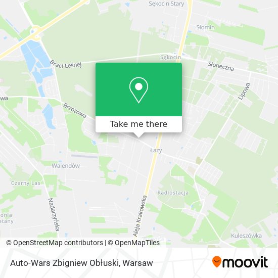 Auto-Wars Zbigniew Obłuski map