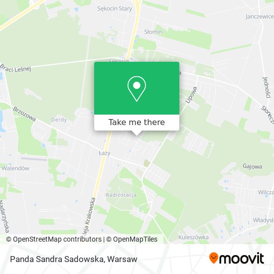 Panda Sandra Sadowska map