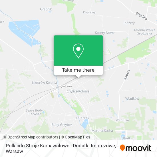 Pollando Stroje Karnawałowe i Dodatki Imprezowe map