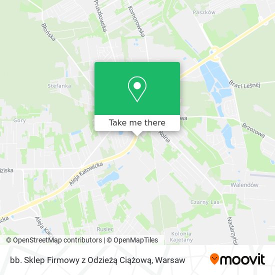 bb. Sklep Firmowy z Odzieżą Ciążową map