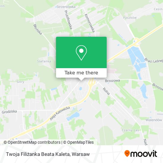 Twoja Filiżanka Beata Kaleta map