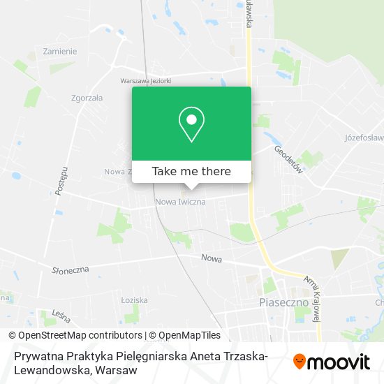 Prywatna Praktyka Pielęgniarska Aneta Trzaska-Lewandowska map