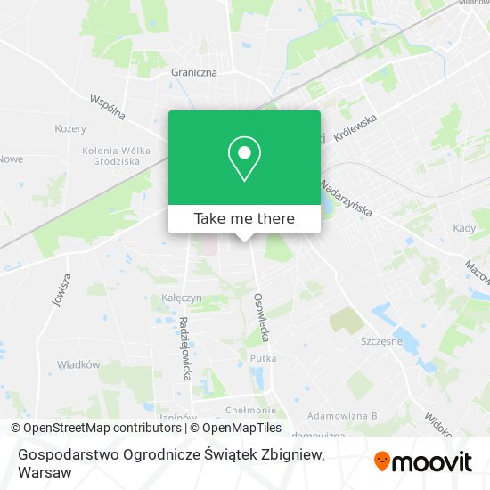 Gospodarstwo Ogrodnicze Świątek Zbigniew map