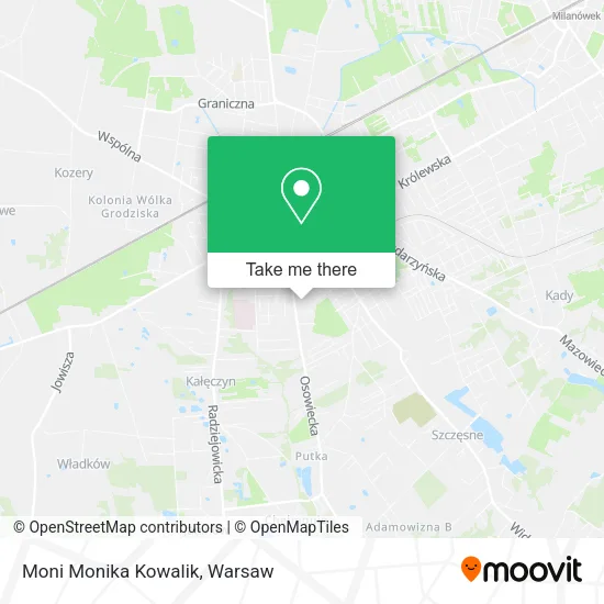 Moni Monika Kowalik map