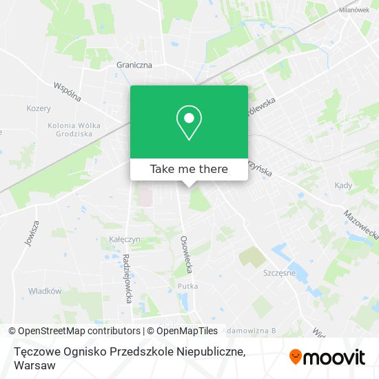 Tęczowe Ognisko Przedszkole Niepubliczne map