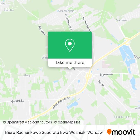 Biuro Rachunkowe Superata Ewa Woźniak map