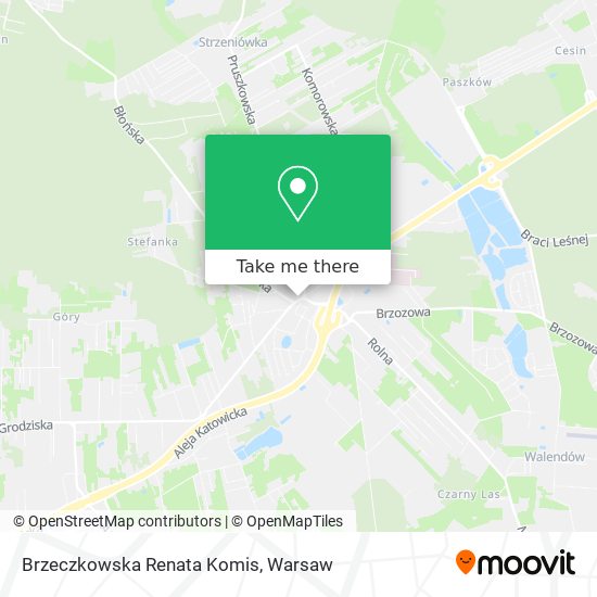 Brzeczkowska Renata Komis map