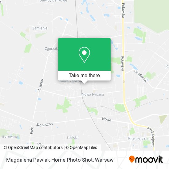 Magdalena Pawlak Home Photo Shot map