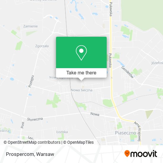 Prospercom map