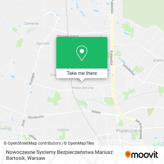 Nowoczesne Systemy Bezpieczeństwa Mariusz Bartosik map