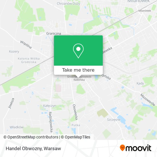 Handel Obwozny map