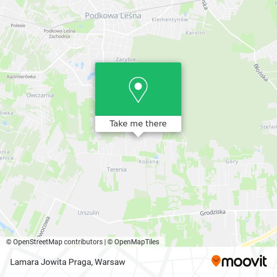 Lamara Jowita Praga map