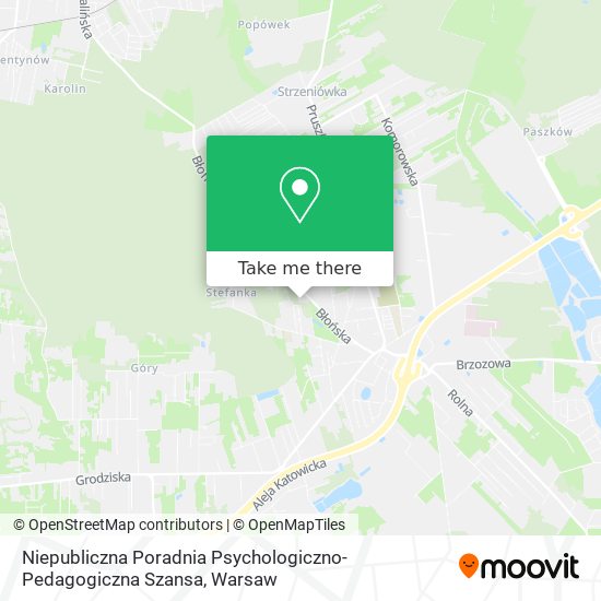 Niepubliczna Poradnia Psychologiczno-Pedagogiczna Szansa map