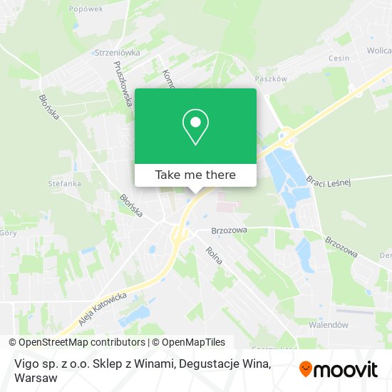 Vigo sp. z o.o. Sklep z Winami, Degustacje Wina map