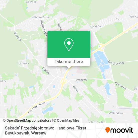 Sekade' Przedsiębiorstwo Handlowe Fikret Buyukbayrak map