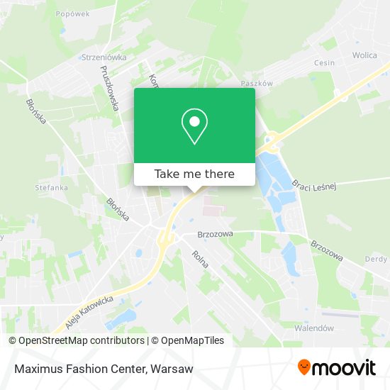 Maximus Fashion Center map