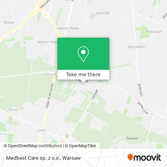 Medbest Care sp. z o.o. map